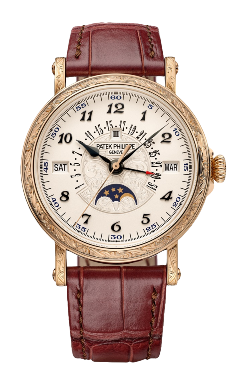 Accedi alla scheda di Patek Philippe GRANDI COMPLICAZIONI CALENDARIO PERPETUO RETROGRADO, ALTO ARTIGIANATO, CARICA AUTOMATICA - 5160/500R-001