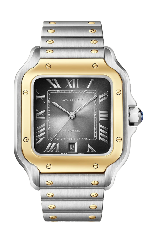 Accedi alla scheda di Cartier SANTOS DE CARTIER, MODELLO GRANDE, ACCIAIO, ORO ROSA, AUTOMATICO - W2SA0030