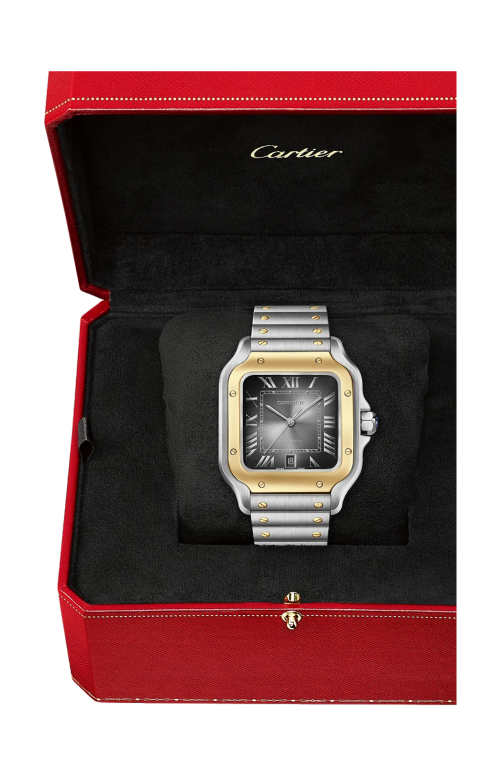 Accedi alla scheda di Cartier SANTOS DE CARTIER, MODELLO GRANDE, ACCIAIO, ORO ROSA, AUTOMATICO - W2SA0030