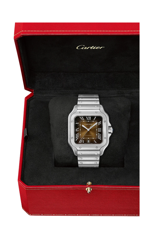 Accedi alla scheda di Cartier SANTOS DE CARTIER, MODELLO GRANDE, ACCIAIO, AUTOMATICO - WSSA0064
