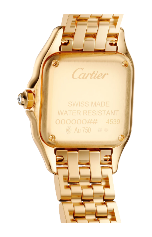 Accedi alla scheda di Cartier PANTH&Egrave;RE DE CARTIER MODELLO PICCOLO, ORO GIALLO, DIAMANTI, QUARZO - WJPN0094