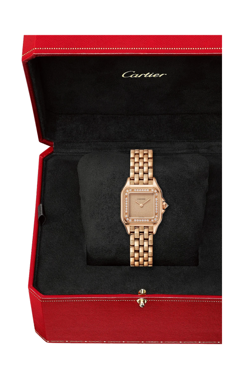 Accedi alla scheda di Cartier PANTH&Egrave;RE DE CARTIER MODELLO PICCOLO, ORO ROSA, DIAMANTI, QUARZO - WJPN0058