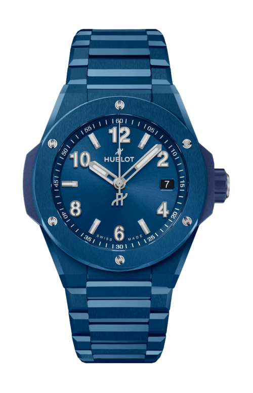 Accedi al prodotto correlato Hublot BIG BANG INTEGRATED TIME ONLY BLUE CERAMIC 38 MM - 457.EX.7170.EX
