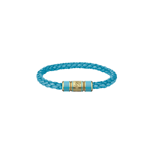 Accedi al prodotto correlato Chopard CHOPARD - BRACCIALE SIGNATURE, PELLE TURCHESE, METALLO COLOR ORO ANTICO - 95016