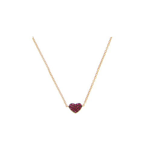 Accedi alla scheda di Bartorelli Italian Jewels GIROCOLLO IN ORO ROSA CON CUORE DI RUBINI - 222917