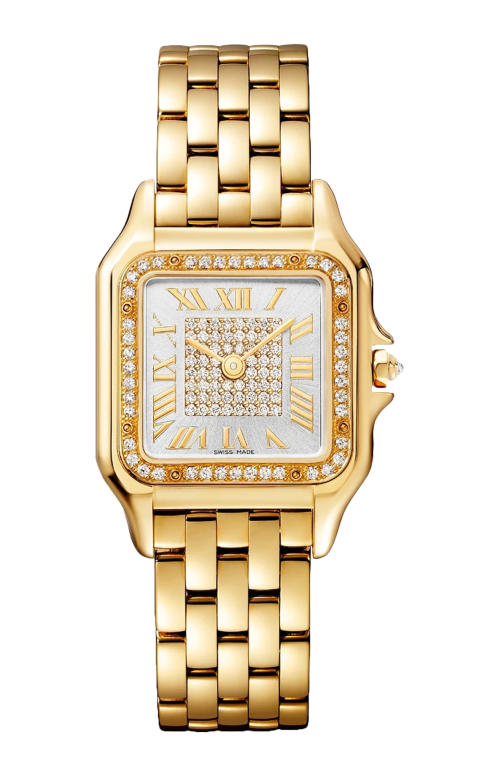 Accedi alla scheda di Cartier PANTH&Egrave;RE DE CARTIER, MODELLO MEDIO, ORO GIALLO, DIAMANTI, QUARZO - WJPN0093