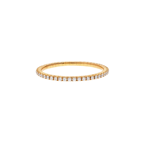 Accedi alla scheda di Bartorelli Italian Jewels BRACCIALE TENNIS ELASTICO IN ORO ROSA E DIAMANTI - 1PU1790008/50/5