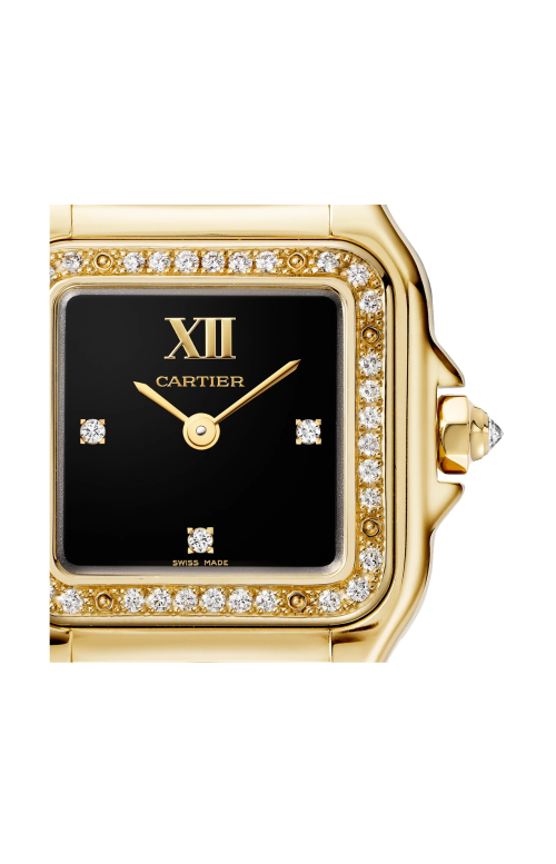 Accedi alla scheda di Cartier PANTH&Egrave;RE DE CARTIER, MODELLO PICCOLO, ORO GIALLO, DIAMANTI, QUARZO - WJPN0073