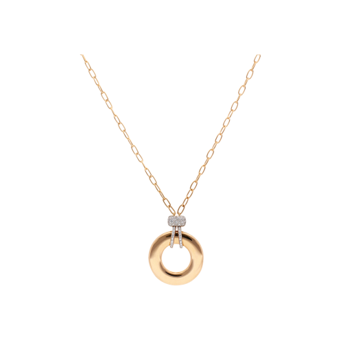 Accedi alla scheda di Pomellato COLLANA CON PENDENTE ICONICA IN ORO ROSA E DIAMANTI - PCC4040O7WHRDB000