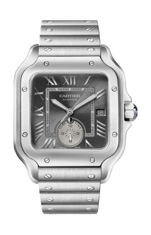 Accedi alla scheda di Cartier SANTOS DE CARTIER, MODELLO GRANDE, ACCIAIO, AUTOMATICO - WSSA0076
