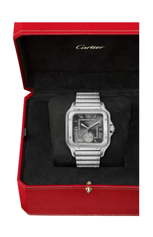 Accedi alla scheda di Cartier SANTOS DE CARTIER, MODELLO GRANDE, ACCIAIO, AUTOMATICO - WSSA0076