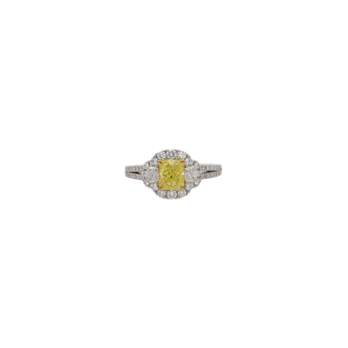 Accedi al prodotto correlato Bartorelli Italian Jewels ANELLO SOLITARIO IN ORO BIANCO CON DIAMANTE FANCY YELLOW E PAV&Eacute; DI DIAMANTI BIANCHI - 372-3497