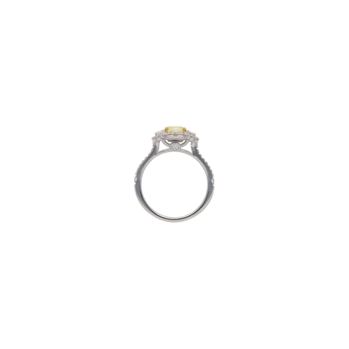 Accedi al prodotto correlato Bartorelli Italian Jewels ANELLO SOLITARIO IN ORO BIANCO CON DIAMANTE FANCY YELLOW E PAV&Eacute; DI DIAMANTI BIANCHI - 372-3497
