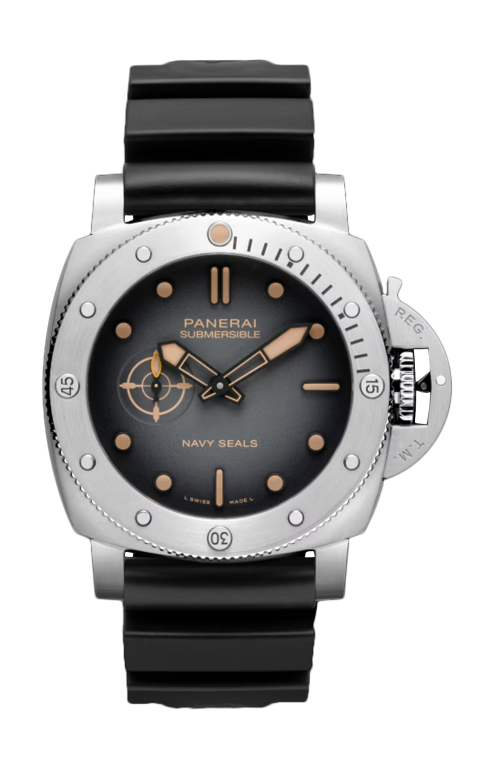 Accedi al prodotto correlato Panerai SUBMERSIBLE QUARANTAQUATTRO NAVY SEALS - PAM01518