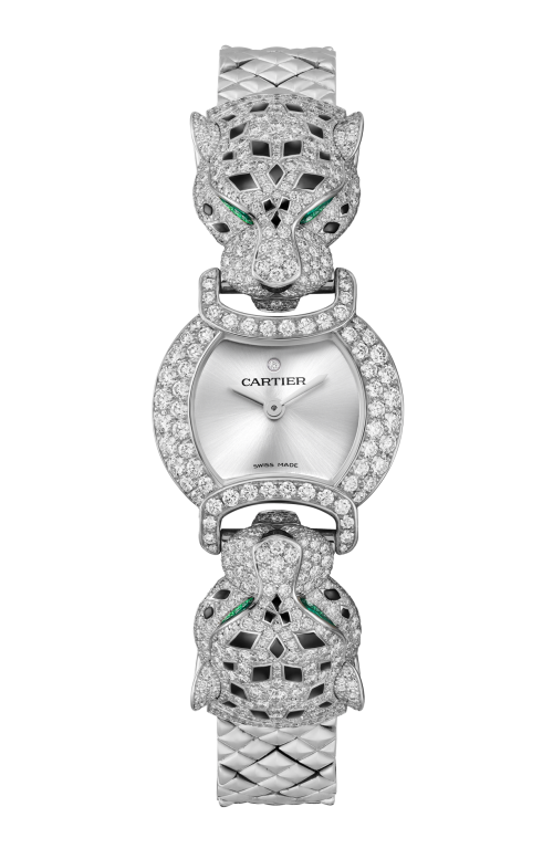 Accedi alla scheda di Cartier LA PANTH&Egrave;RE DE CARTIER, ORO BIANCO, DIAMANTI, SMERALDO, QUARZO - HPI01735