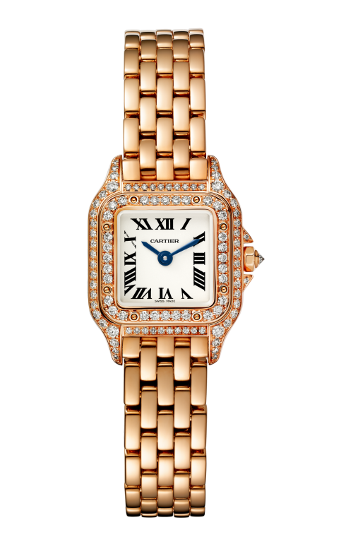 Accedi alla scheda di Cartier PANTH&Egrave;RE DE CARTIER, MODELLO MINI, ORO ROSA, DIAMANTI, QUARZO - WJPN0068