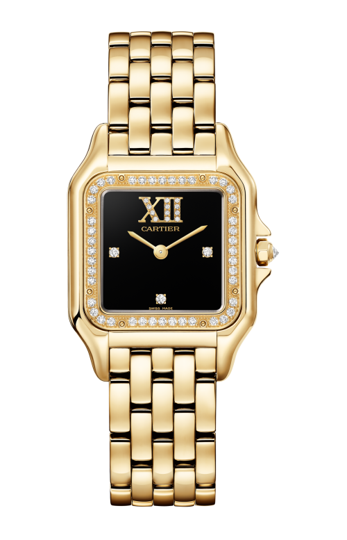 Accedi alla scheda di Cartier PANTH&Egrave;RE DE CARTIER, MODELLO MEDIO, ORO GIALLO, DIAMANTI, QUARZO - WJPN0090