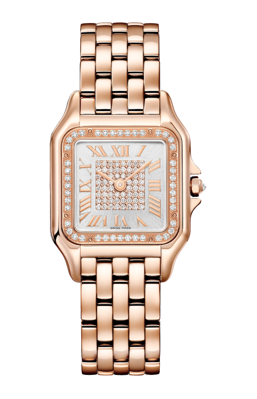 Accedi alla scheda di Cartier PANTH&Egrave;RE DE CARTIER, MODELLO MEDIO, ORO ROSA, DIAMANTI, QUARZO - WJPN0092