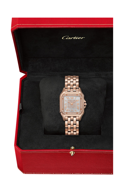 Accedi alla scheda di Cartier PANTH&Egrave;RE DE CARTIER, MODELLO MEDIO, ORO ROSA, DIAMANTI, QUARZO - WJPN0092