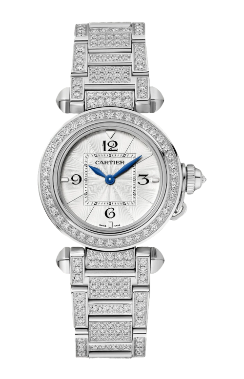 Accedi alla scheda di Cartier PASHA DE CARTIER, 30 MM, ORO BIANCO, DIAMANTI, QUARZO - WJPA0019