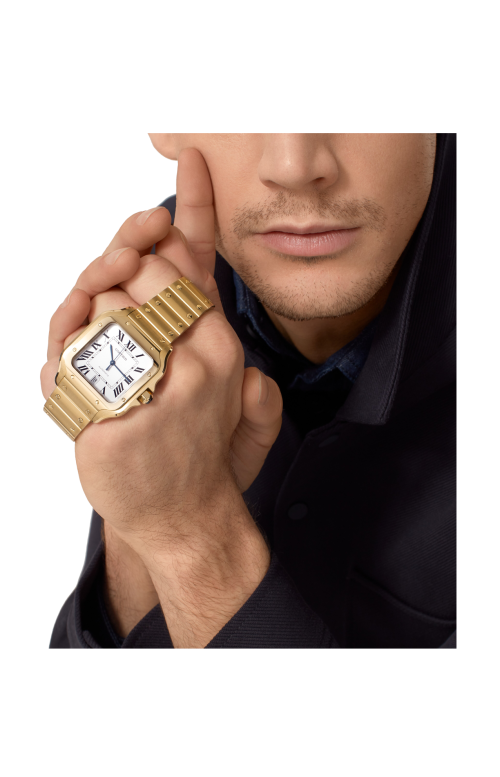 Accedi alla scheda di Cartier SANTOS DE CARTIER, MODELLO GRANDE, ORO GIALLO, AUTOMATICO - WGSA0042