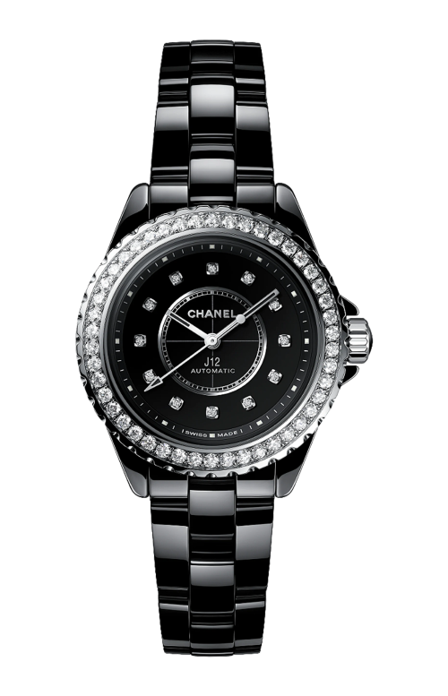 Accedi alla scheda di Chanel J12 CON LUNETTA DI DIAMANTI CALIBRO 12.2, 33 MM - H10474