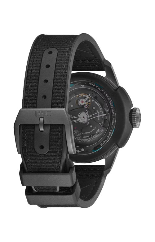 Accedi alla scheda di Iwc Schaffhausen BIG PILOT&rsquo;S WATCH SHOCK ABSORBER XPL TOTO WOLFF X MERCEDES-AMG PETRONAS FORMULA ONE&trade; TEAM - LIMITED EDITION - IW356201