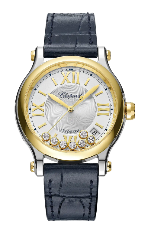Accedi alla scheda di Chopard HAPPY SPORT 36 MM, ORO GIALLO ETICO, LUCENT STEEL&trade;, DIAMANTI - 278559