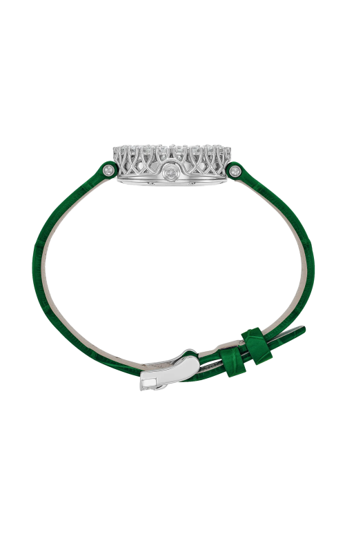 Accedi alla scheda di Chopard L'HEURE DU DIAMANT ROUND 26 MM, MANUALE, ORO ETICO BIANCO, DIAMANTI - 13A178