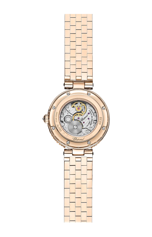 Accedi alla scheda di Chopard L'HEURE DU DIAMANT ROUND 26 MM, MANUALE, ORO ETICO ROSA, DIAMANTI - 10A178