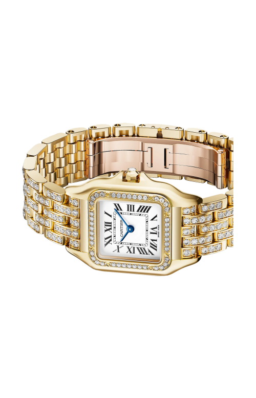 Accedi alla scheda di Cartier PANTH&Egrave;RE DE CARTIER, MODELLO MEDIO, ORO GIALLO, DIAMANTI, QUARZO - WJPN0060