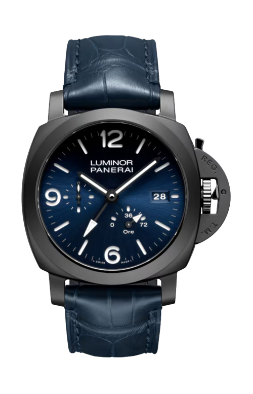 Accedi alla scheda di Panerai LUMINOR GMT POWER RESERVE CERAMICA - PAM01574