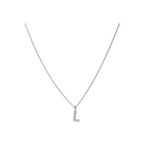 Accedi al prodotto correlato Bartorelli Italian Jewels COLLANA IN ORO BIANCO CON LETTERA 