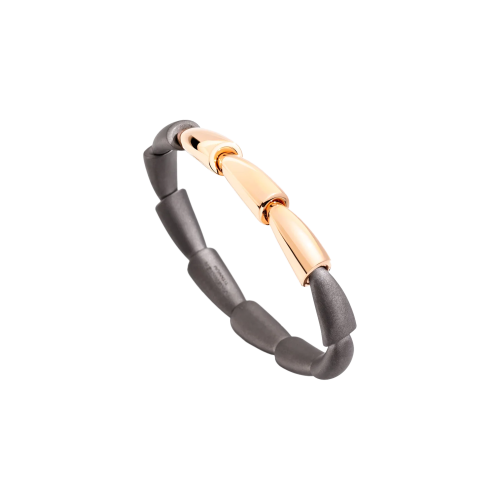 Accedi alla scheda di Vhernier BRACCIALE CALLA MEDIA IN TITANIO E ORO ROSA - T01652BR115