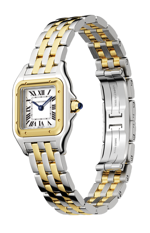 Accedi alla scheda di Cartier PANTH&Egrave;RE DE CARTIER MODELLO PICCOLO, ORO GIALLO, ACCIAIO, QUARZO - W2PN0018