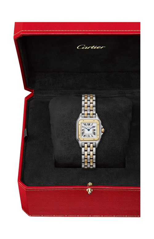 Accedi alla scheda di Cartier PANTH&Egrave;RE DE CARTIER MODELLO PICCOLO, ORO GIALLO, ACCIAIO, QUARZO - W2PN0018