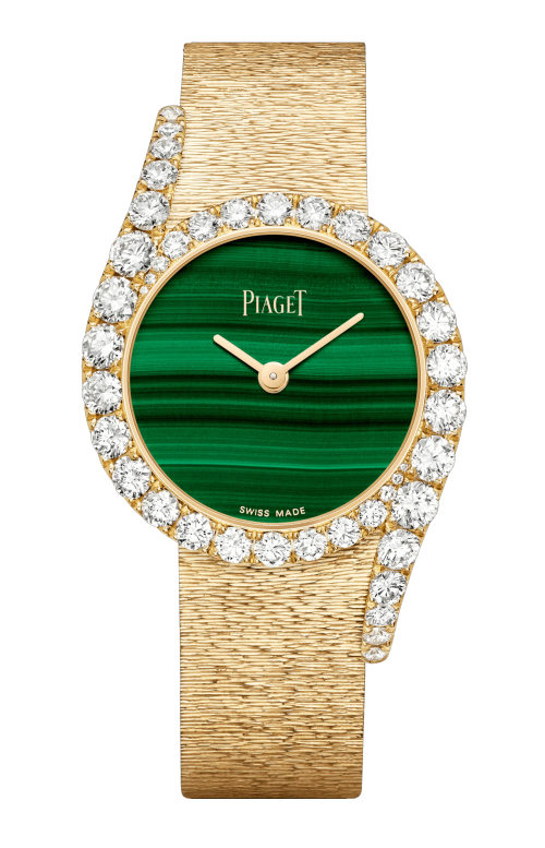 Accedi alla scheda di Piaget LIMELIGHT GALA OROLOGIO GIOIELLO ORO ROSA MALACHITE DIAMANTI - G0A44167