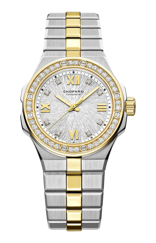 Accedi alla scheda di Chopard ALPINE EAGLE 33 MM, AUTOMATICO, ORO GIALLO ETICO, LUCENT STEEL&trade;, DIAMANTI - 298617