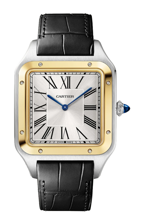Accedi alla scheda di Cartier SANTOS-DUMONT MODELLO EXTRA-LARGE, ACCIAIO E ORO GIALLO, MANUALE - W2SA0034