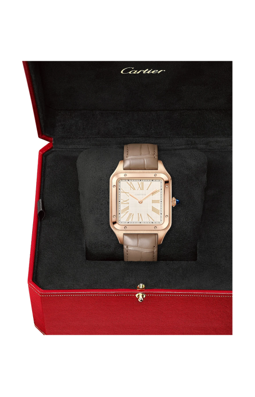 Accedi alla scheda di Cartier SANTOS-DUMONT MODELLO EXTRA-LARGE, ORO ROSA, MANUALE - LIMITED EDITION - WGSA0112