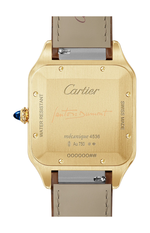Accedi alla scheda di Cartier SANTOS-DUMONT MODELLO EXTRA-LARGE, ORO GIALLO, MANUALE - LIMITED EDITION - WGSA0111