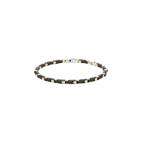 Accedi alla scheda di Zancan BRACCIALE ZANCAN IN ORO 18KT E CERAMICA NERA - KB040G-N