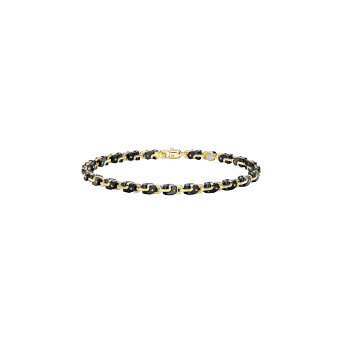 Accedi alla scheda di Zancan BRACCIALE ZANCAN IN ORO 18KT E CERAMICA NERA - KB057G-N