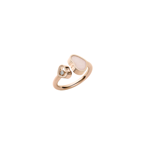 Accedi alla scheda di Chopard CHOPARD - ANELLO HAPPY HEARTS, ORO ROSA ETICO, DIAMANTE, OPALE ROSA - 829482