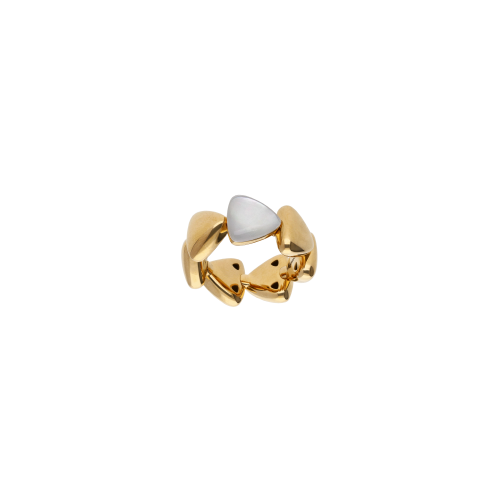 Accedi al prodotto correlato Vhernier ANELLO FRECCIA MIDI IN ORO ROSA E CRISTALLO MADREPERLA BIANCA - 0N1501A0250