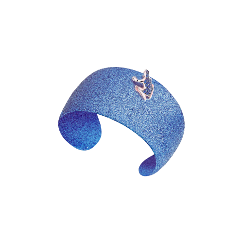 Accedi alla scheda di Dada Arrigoni BRACCIALE HAPPY FROG CUFF DENIM - DHF03BRGZRNZZ