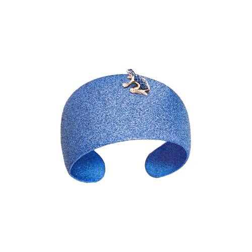 Accedi alla scheda di Dada Arrigoni BRACCIALE HAPPY FROG CUFF DENIM - DHF03BRGZRNZZ