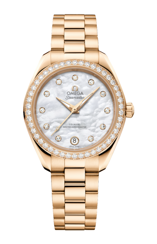 Accedi alla scheda di Omega SEAMASTER AQUA TERRA 150M 30 MM, ORO MOONSHINE&trade;  SU ORO MOONSHINE&trade; - 220.55.30.20.55.001