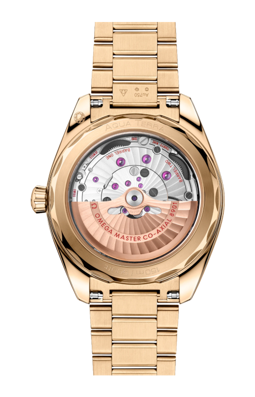 Accedi alla scheda di Omega SEAMASTER AQUA TERRA 150M 41 MM, ORO MOONSHINE&trade; SU ORO MOONSHINE&trade; - 220.50.41.21.10.001