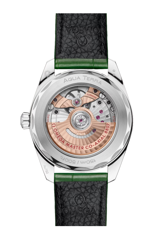 Accedi alla scheda di Omega SEAMASTER AQUA TERRA 150M 38 MM, ORO CANOPUS GOLD&trade; SU PELLE - 220.58.38.20.99.008